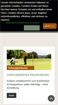 Mobile Screenshot of golf-lietzenhof.de